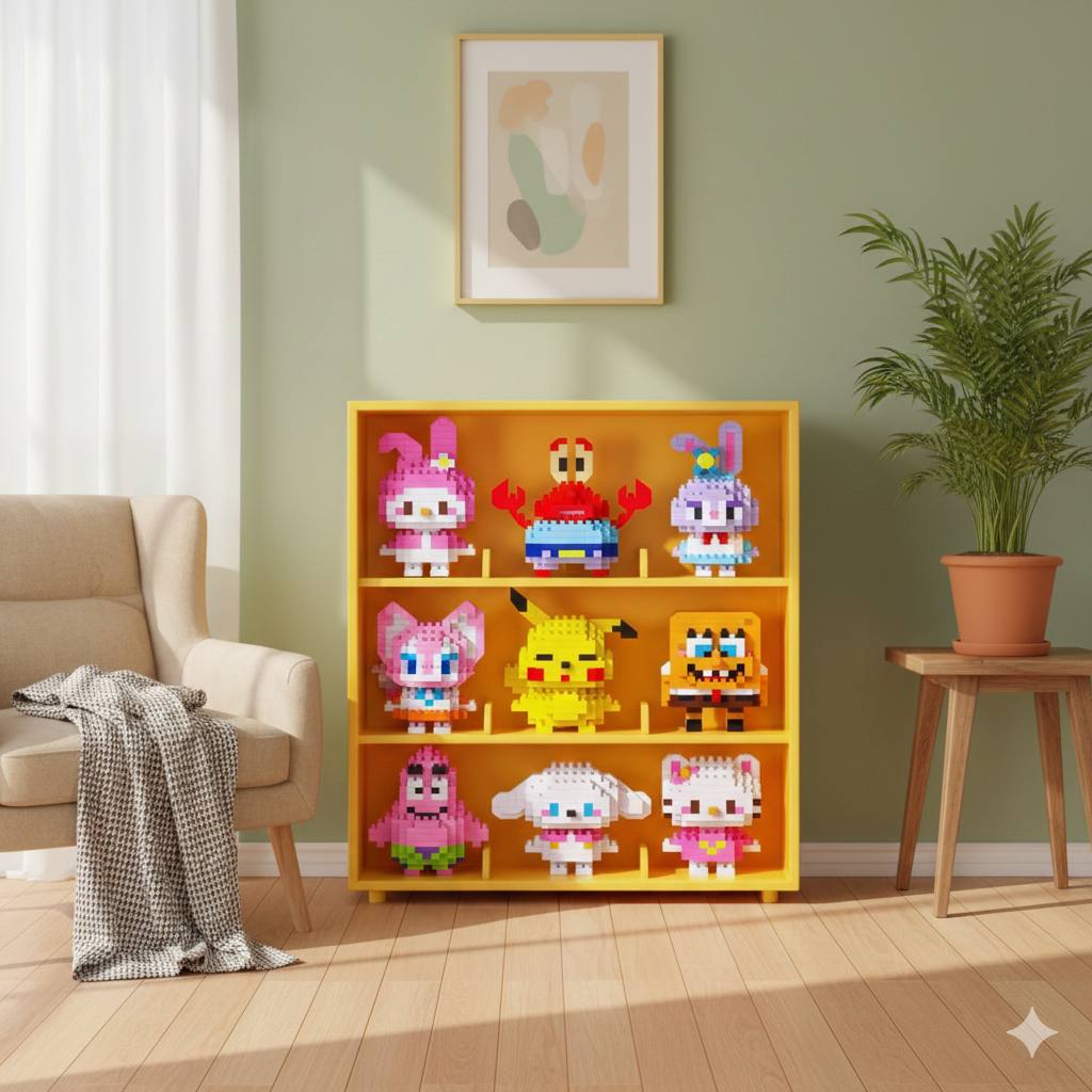 DIY Cartoon Building Blocks